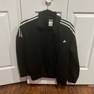 ADIDAS three stripes tracksuit jacket!!